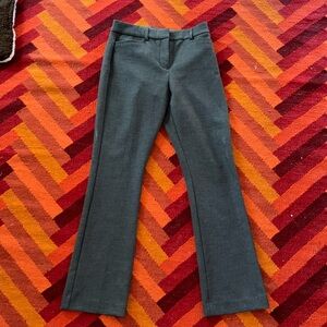 Grey bootcut express slacks